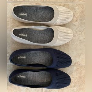 Size 10.5 Allbirds Tree Breezers Wheat & Marine